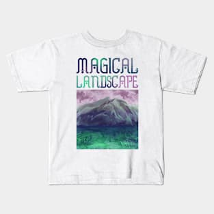 Magical landscape Kids T-Shirt